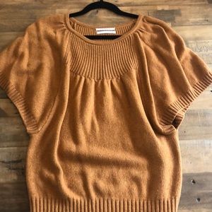 Anthropologie short sleeve sweater